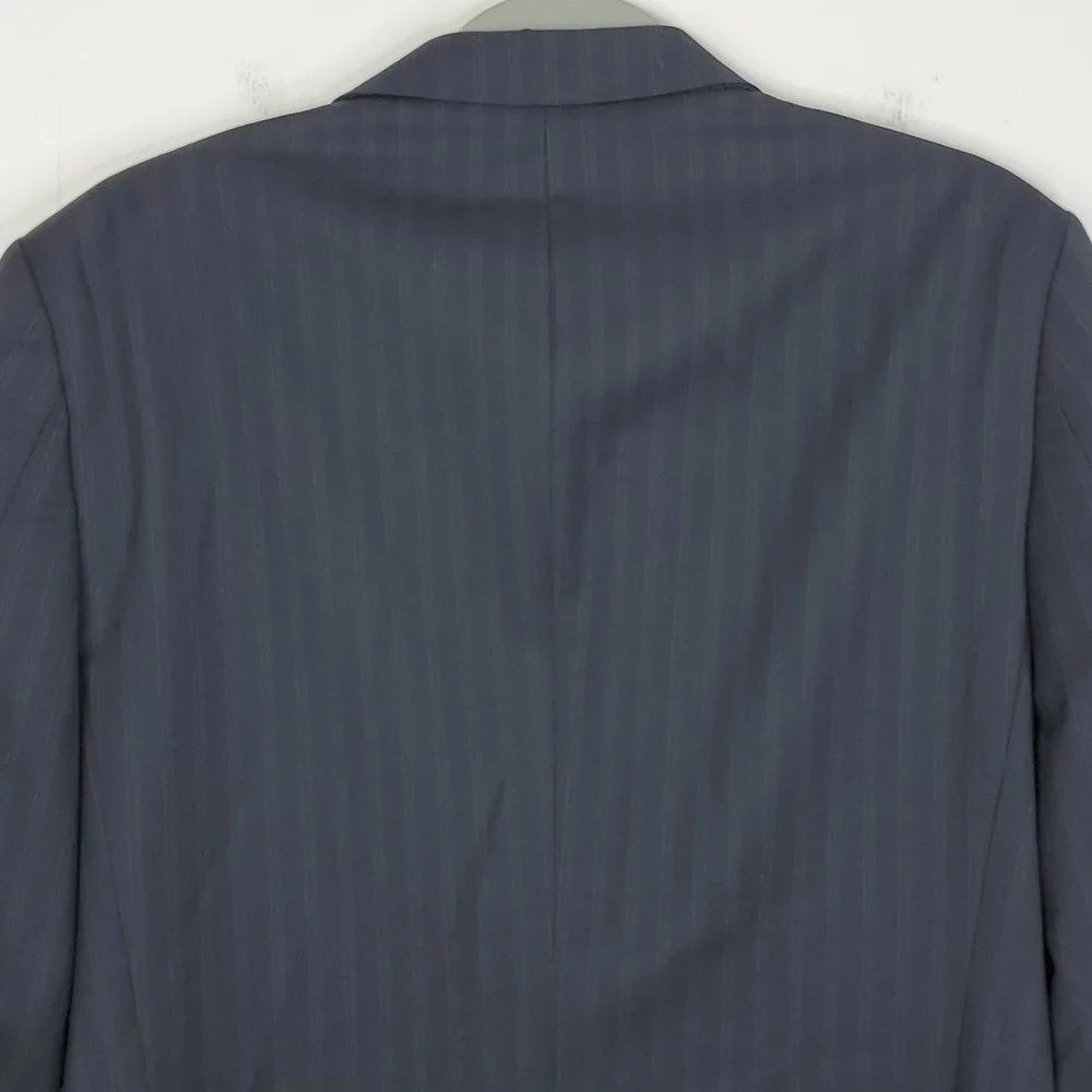 Banana Republic Modern Blazer Three Button Subtle Pinstripe Lined Mens 40R